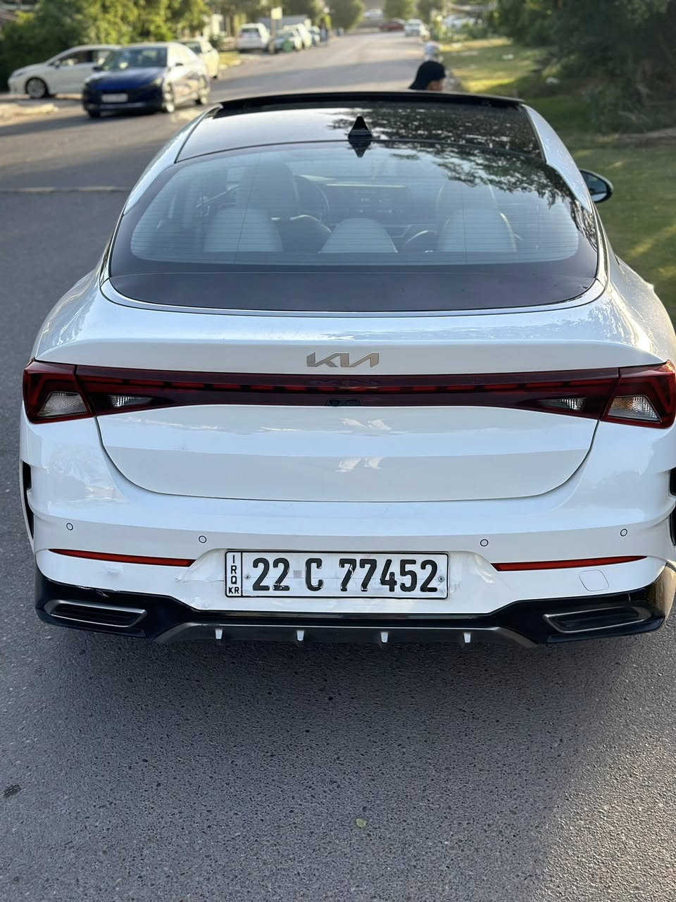 السلام عليكم 
كيا k5 2022 خليجي فول 1/1
مكفوله من الصبغ والتبديل بيها بارد قليل سونار مرفق
ماشيه 131 كم
مكينه 2000 دوش
 رقم اربيل 
مكان السياره بغداد حي الجامعه 

***********
ياسر الراوي

السعر 188 بيها مجال قليل
