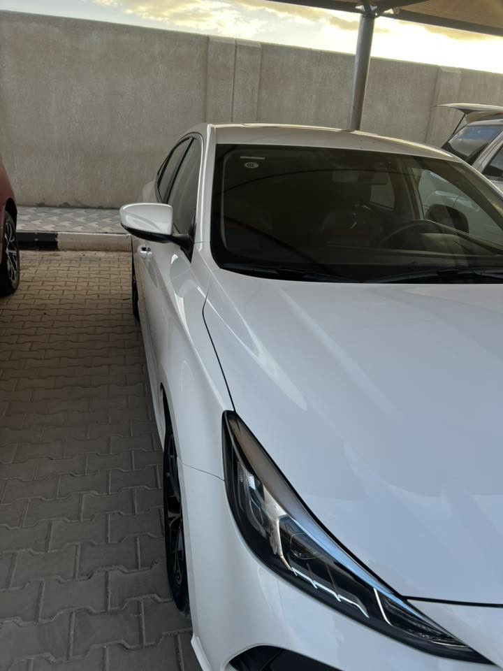 سيارة ( MGجيتي فايق) للبيع

الموديل 2024 

المواصفات 

التشغيل بصمة 

دخول ذكي 

فتحة سقف بانوراما 

مقاعد جلد 

مثبت سرعة 

كامرة خلفيه حساسات امامي خلفي 

- [ ] هاند بريك بصمه. اوتو ولد بصمه 

شاشة يدعم نظام الكاربلاي 

تحكمات في الاستيرن 

صرف الوقود اقتصادي 

لايت زينون ابيض بلادي 

حجم المحرك 1500 تنفس طبيعي 

ماشية 38 الف 

رقم السيارة اربيل عنوان السيارة البصرة 

للاستفسار عن السيارة وعن باقي التفاصيل على الرقم *********** واتساب فقط 

السعر 114وبيها مجال
