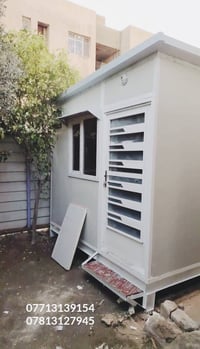 عمل مخزن قياس 3×6 من الساندويج بنل الارضية حديد وخشب +الرفوف سعر متر ا...