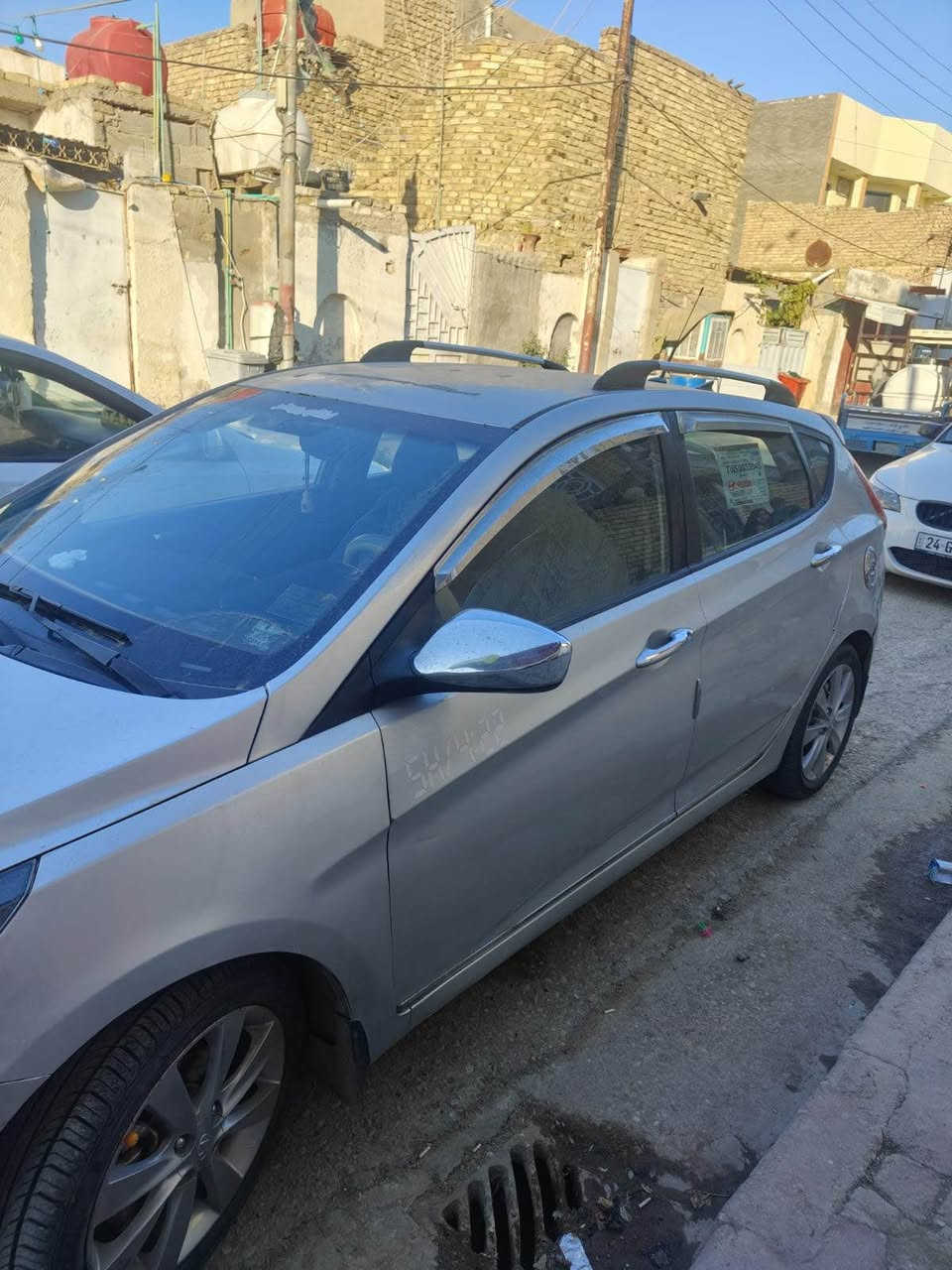 السلام عليكم 
اكسنت 2013 لبيع 
مكينه كير مكفولات تبريد
حداديه امامي خالفي جيد جداا 
سيارة حلوه وجهازه مابيها اييي نقص 
السعر ب ٨٠   وبيها مجال 
واسط _ كوت 
الاستفسار اكثر
 *********** 
*********** دهل اوران, واسط
