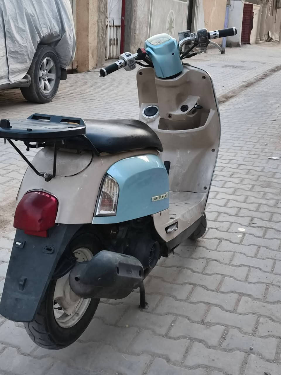 سلام عليكم
دراجه ماكس بوليس للبيع العنوان كربلاء 
السعر 675
الاتصال ***********
