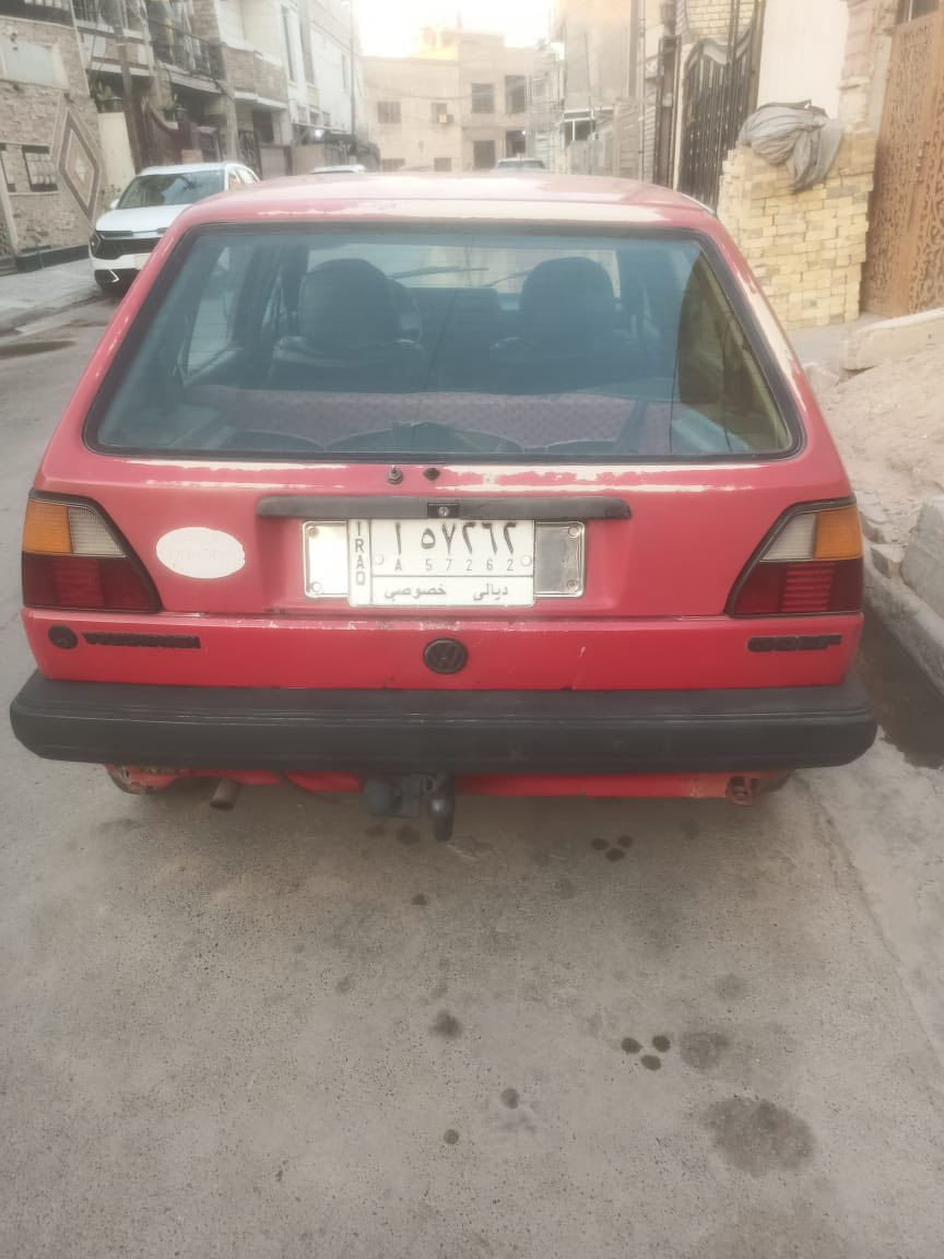 كولف موديل ١٩٩٠ كير عادي  ٥ نمر مكينة ١٨٠٠ سنوية ساقطة مشروع وطني باسمي  عنوانهة بغداد الجديدة للبيع ٢٢ ورقة
***********
