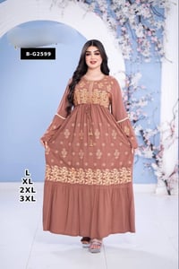 دراعات هندية • تطريز هندي • مقاسات L-XXXL