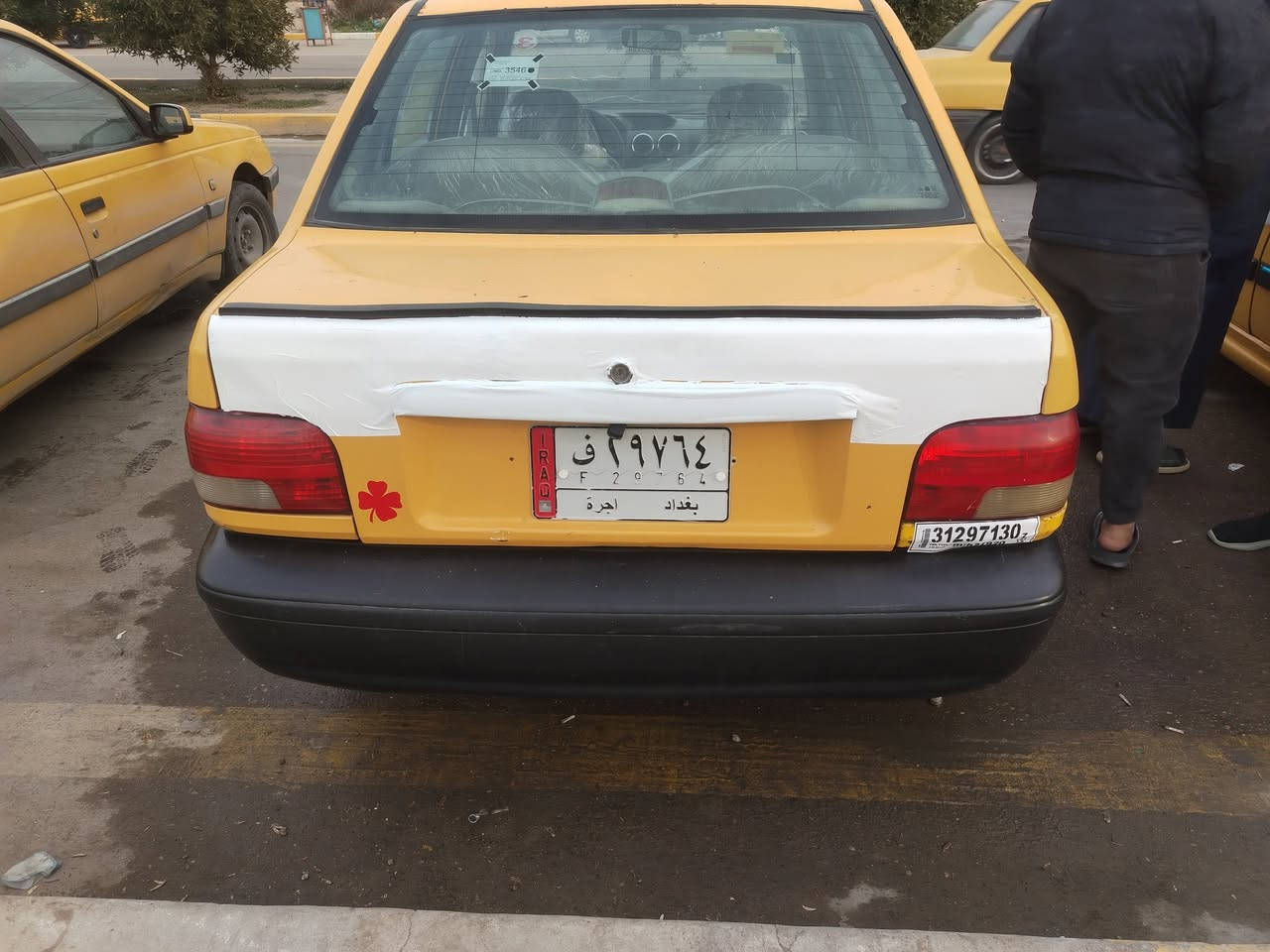 يالله السلام عليكم سايبا للبيع موديل ١٥ عليه غرامه ١٠٠ الف تنزل من السعر هيىه مصفره كير مكينه جدد تبريد معوز غاز  جاملغ أمامي اليمنه مبدل خياس مابيه بيه بولبرن خلفي بيه صوت صدر أمامي اليوم شاده بس عوزه ميزانيه خلف نضيف زوج تايرات امامي جديد خلفي نص عمر شواصي معمرات درجه اولى ومزفتات شاشه جديده طوافه البانزين عاطله سياره عضمته حلوه مكينه وكير جدد كفاله أقره المنشور وخابر واني بلخدمه الاتصال على الرقم *********** أو *********** مكان بغداد التاجي ابو عضام السعر ٢٦ قفل صاحبه موجود ويريد تحويل اكاتبك مروري
