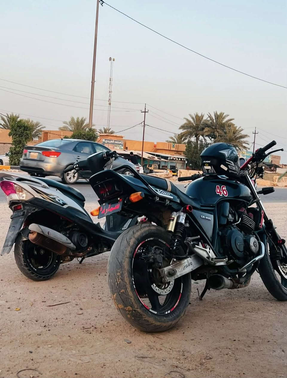 السلام عليكم سيبي فور جيل اولل للبيع دراجة نضيفة تخبل مكينة مامفتوحة الدراجة اوراقها كاملة سعرها 1550 وبيها مجال حگ الجية موجود خاص ورقمي ***********
