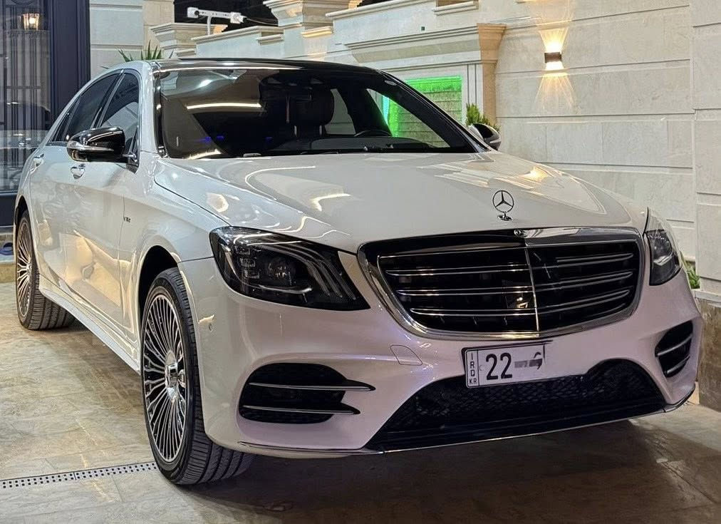 مارسيدس S560 موديل 2018 وارد الماني ضمان دولي بصمتين
لعشاق الفخامة مرسيدس رئاسي فووول مواصفات 5 دكم 
بانوراما
داخل دزاينو
كشنات تدفئة وتبريد ومساج وخزن VIP
فول بردات كهرباء 
جكات، ناظور ليلي 
كامرات محيطية وابواب شفط 
وبعد مليانة مواصفات 
ارخص S بالعراق 
مكان السيارة بغداد 
للاستفسار : ***********
