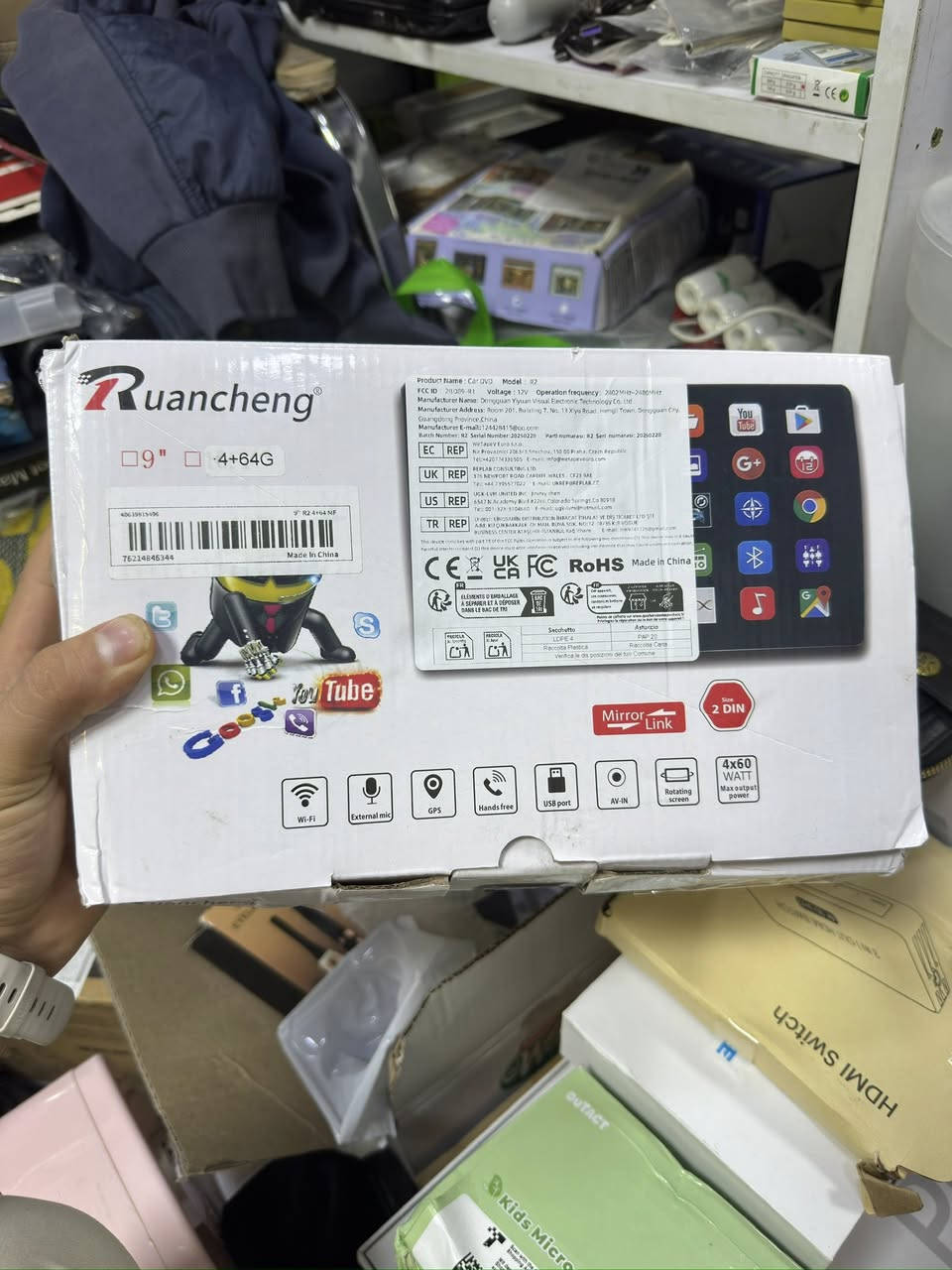 شاشه نوعيه جيده حدا  بيها GPSوبيها مايك  وين بط بيها  كامره نظام اندرويد   مثل مواضح  ٦٤ كيكا  كلش خوش نوعيه 

بغداد لحريه لسعر ٥٠


**إذا كنت صاحب هذا الإعلان وتريد حذفه لأي سبب، رجاءا أرسل رسالة إلى الدعم الفني**