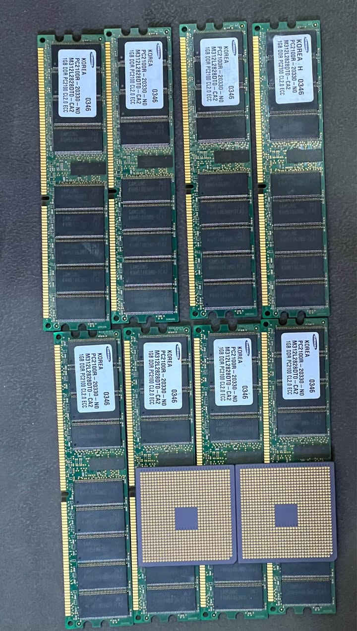 معالجات اثنين ورامات عدد 8 للبيع 
إذا ماتعرفهم ومايفدوك اعگب المنشور 
السعر ٦٠  ألف لايوجد توصيل بغداد, العراق


**إذا كنت صاحب هذا الإعلان وتريد حذفه لأي سبب، رجاءا أرسل رسالة إلى الدعم الفني**