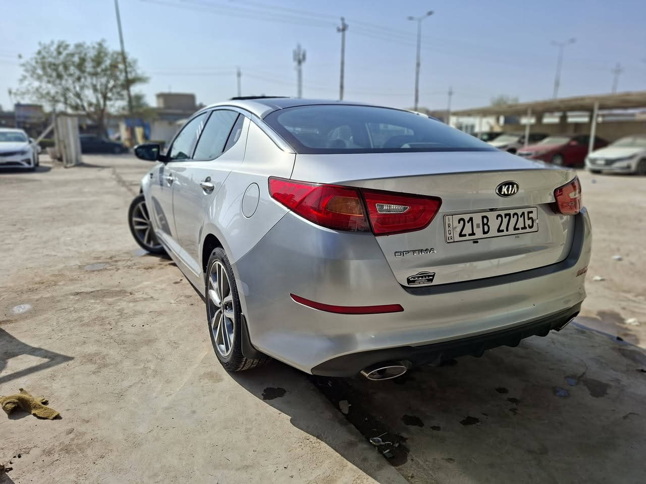 السـلام عليكم
KIA اوبتمـا 2014 شكل الـ 15
فول vip  كفالة عامة  رقم سليمانيا
سنوية جديدة للـ 2029 تحويل  او وكالة  ثاني يوم. كير مكينة جدد شرط ع وضع الشركة برغي ما مفتوح  عنوان السيارة واسط  للستفسار  الاتصال 
***********
علماً مكلف بالنشر غير متواجد ع النت
