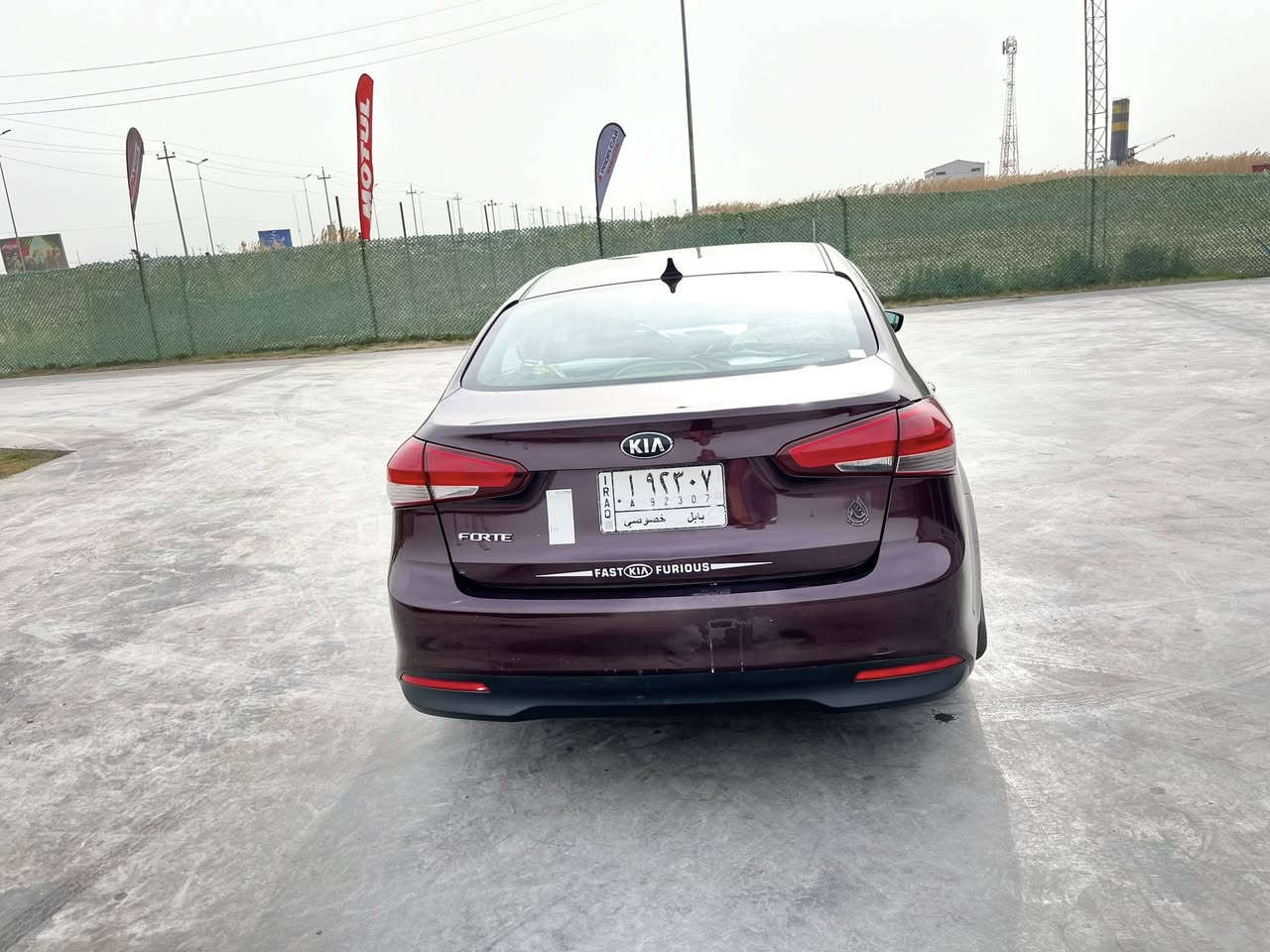 سلام عليكم كيا فورتي 2018 ماشيه 100 حادث جاملغ ايسر وبند رقم بابل السعر 120 وبيها مجال قليل للاتصال ***********
