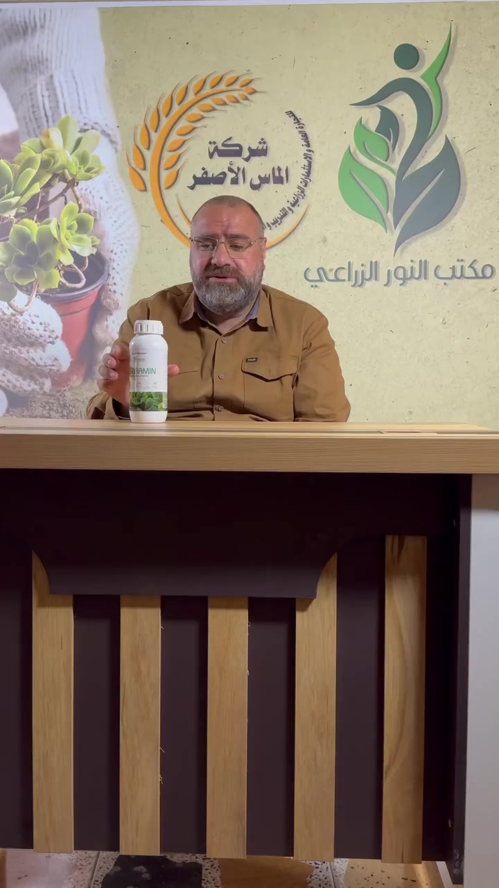 GIBRAMIN – محفز حيوي للنمو السريع والقوي 🌱

منتج فعّال يحتوي على حمض الجبريليك (GA3) ينشّط النمو الخضري، يسرّع التزهير، ويحسّن عقد الثمار لزيادة الإنتاج وجودة المحصول.

✔️ نمو أسرع وأقوى
✔️ تحفيز التزهير والعقد
✔️ زيادة حجم الثمار
✔️ مناسب لمختلف المحاصيل

📞 للتوصيل والاستفسار:
***********
***********
