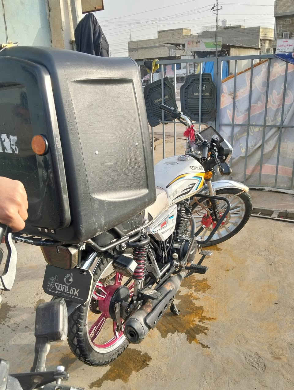 دراجه سونك مكفوله دراجه نضيف80٪مبدل ويل خلفي فقط السعر 775شراي طب المو شراي لا تعبني 
رقم: ***********
