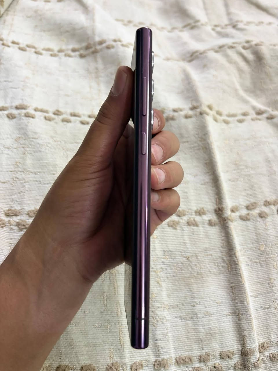 للبيع سامسونگ S22 Ultra 🔥
الجهاز نظيف جداً والاستعمال مرتب، مواصفات قوية وكامرة خرافية 📸

✔️ مبدل شاشة أصلية وظهر اصلي وكالة ( الجبال )
✔️ الأداء ممتاز بدون أي مشاكل
✔️ البطارية جيدة
✔️ الشكل مرتب والجهاز جاهز للفحص
السعر 550 الف 

بغداد


**إذا كنت صاحب هذا الإعلان وتريد حذفه لأي سبب، رجاءا أرسل رسالة إلى الدعم الفني**