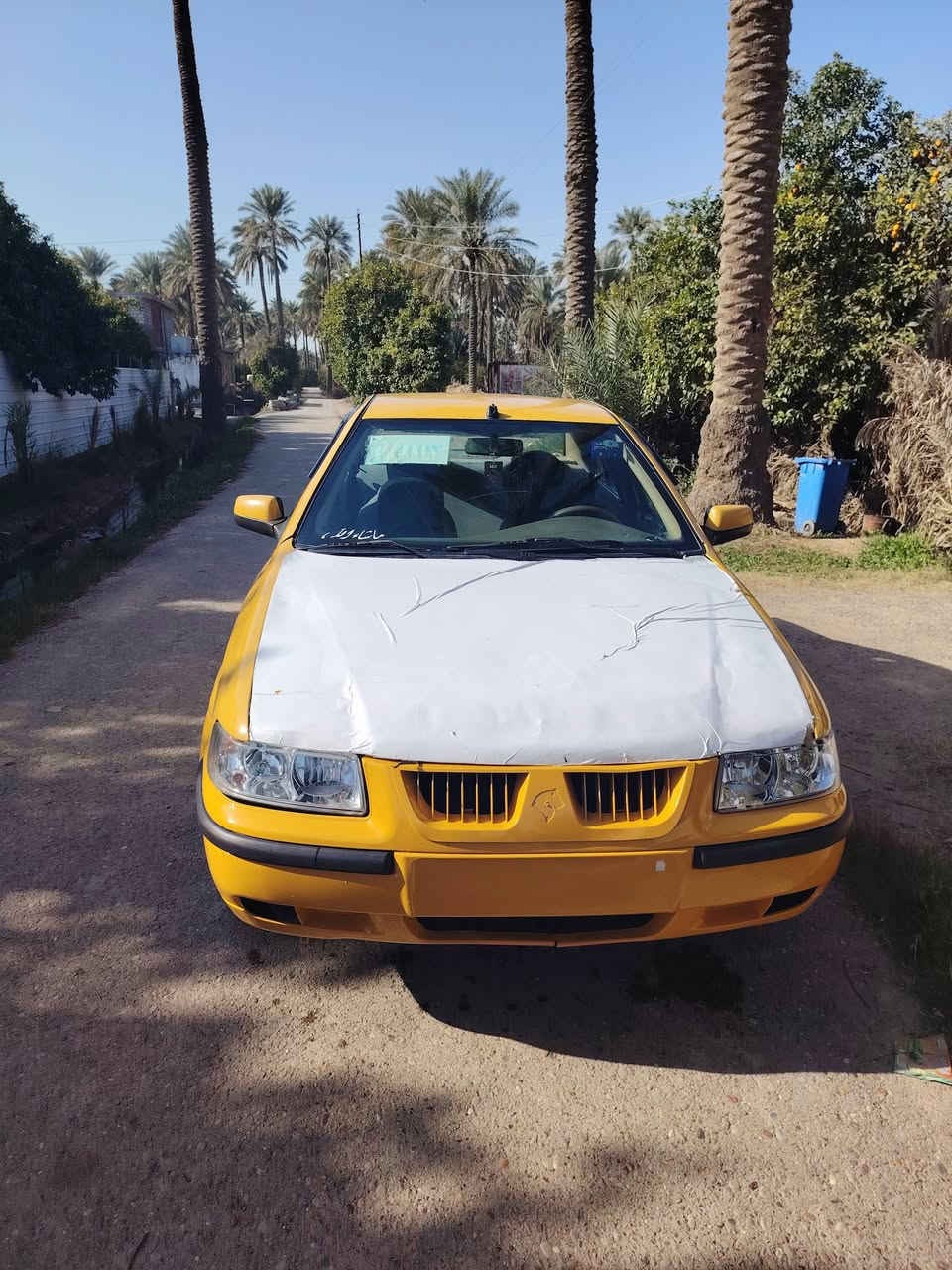 سلام عليكم سمند موديل 2012 محرك كير شاصي لغد مكفولات هيئه عليه 493 الف غرامات مصفره رقم احمر بغداد سعره 25 ورقه وبيه مجال رقم الهاتف /***********
