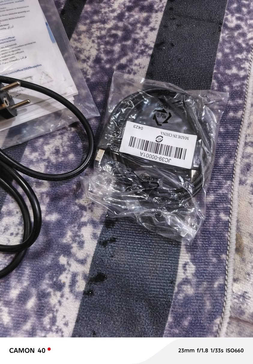 طابعه للبيع غراضه كاملة تشتغل ع نت عن طريق برنامج طباعه ع لفحص طباعه فقط لون أسود بس حاليآ حبر مابيه لتواصل واتساب *********** أو مراسلة الخاص
