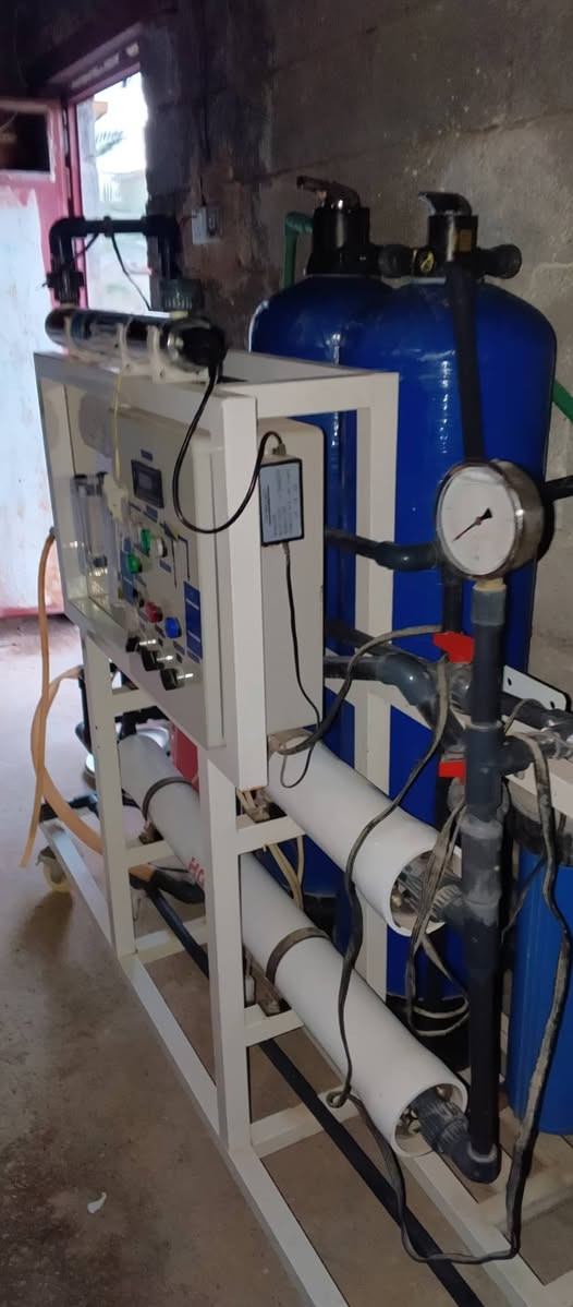 محطة ماء ارو للبيع مستعملة اصفي ألف لتر للساعة السعر مليونين وبيه مجال للشراي مكاني بغداد تقاطع النهروان *********** هذا رقمي
