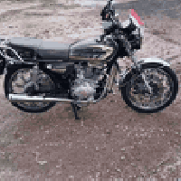 دراجة نارية • ٢٠٠سي سي • ستارتر كهربائي