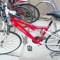 بايسكل رياضي فول نظافه لونين ابيضّ واحمر  رمبه مامستعمل بالعراق شركه ف...