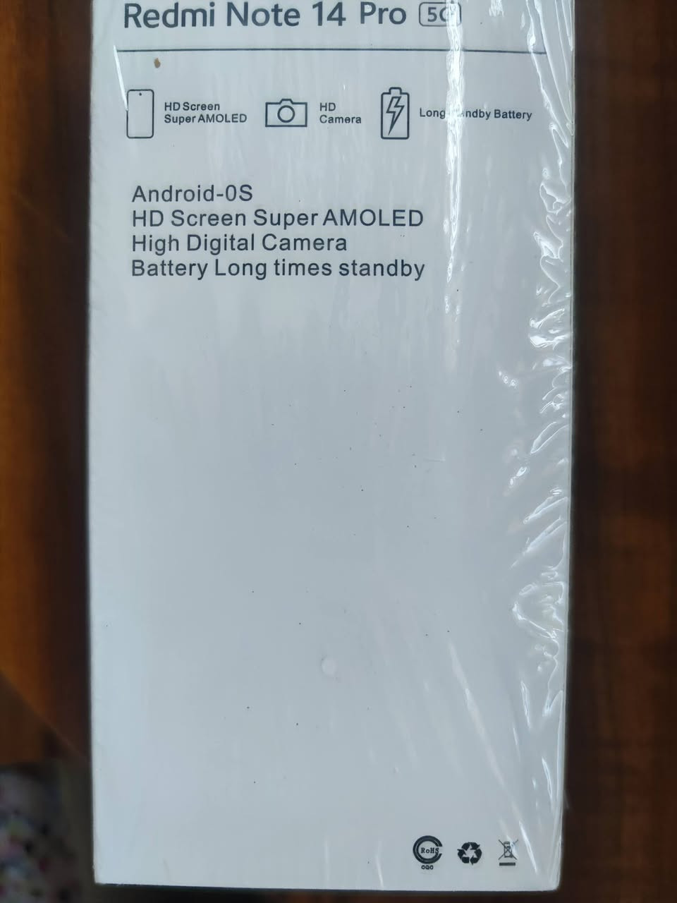 الهاتف هو شاومي ريدمي نوت 14 برو (Xiaomi Redmi Note 14 Pro).يتميز الجهاز بكاميرا أساسية دقيقة تبلغ 200 ميجابكسل مدعومة بالذكاء الاصطناعي.تأتي الشاشة من نوع AMOLED بحجم 6.67 بوصة وتدعم تحديث 120 هرتز.يعمل الهاتف بمعالج Helio G100 Ultra (في نسخة 4G) ويدعم الشحن السريع.يتميز الهاتف بتصميم مقاوم للماء والغبار بمعيار IP68 (في بعض النسخ) وزجاج حماية Gorilla
بسعر 100الف
الهاتف هو شاومي ريدمي نوت 14 برو (Xiaomi Redmi Note 14 Pro).يتميز الجهاز بكاميرا أساسية دقيقة تبلغ 200 ميجابكسل مدعومة بالذكاء الاصطناعي.تأتي الشاشة من نوع AMOLED بحجم 6.67 بوصة وتدعم تحديث 120 هرتز.يعمل الهاتف بمعالج Helio G100 Ultra (في نسخة 4G) ويدعم الشحن السريع.يتميز الهاتف بتصميم مقاوم للماء والغبار بمعيار IP68 (في بعض النسخ) وزجاج حماية Gorilla


**إذا كنت صاحب هذا الإعلان وتريد حذفه لأي سبب، رجاءا أرسل رسالة إلى الدعم الفني**