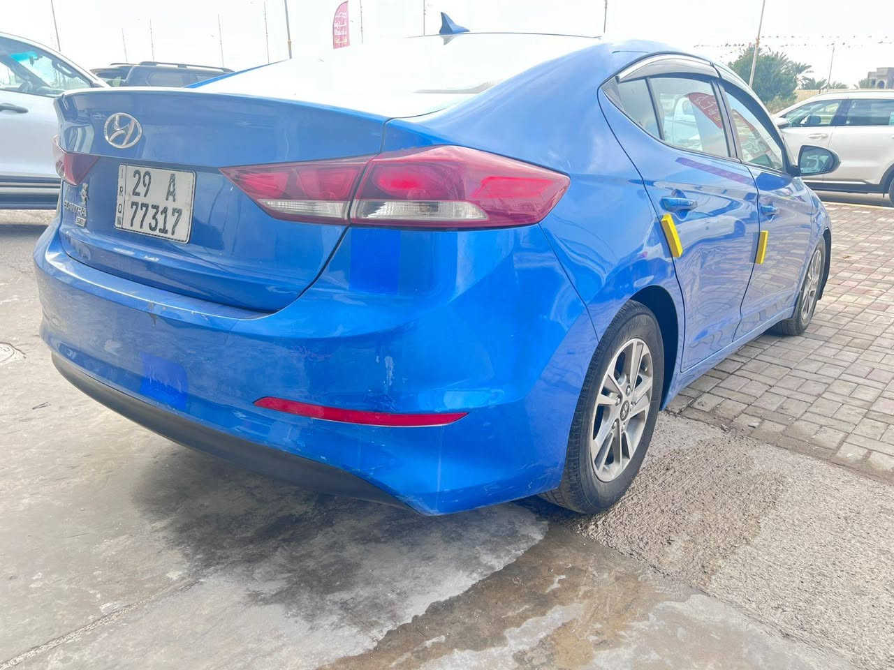 النترا ٢٠١٨ لون بحري مميز مكينه ٢٠٠٠ دوش رقم واسط جديد السياره نضيفه وجاهزه بيها اربع قطع رش بدون داخل شرط لا لغد ولا شاصي بيع مستعجل السعر 109 محتاج فلوس ومنزل سعرها مكان السياره صويره واسط رقمي ***********
