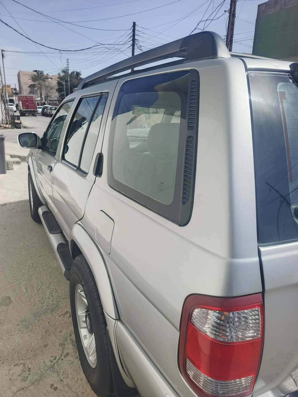 نيسان باسبندر 2002 كير محرك بيلادي توماتيك دبل اكسل
سياره خليجيه فقط قطعه واحد صبخ شرط سونار و فحص
رقم سليمانيه .كوبون بنزين بيهه
تايرات جديد تاخم صدر شرط تبريد شغاله دواخلهه نضيفه 
مكان سياره كركوك
سعرهه .78 
***********
