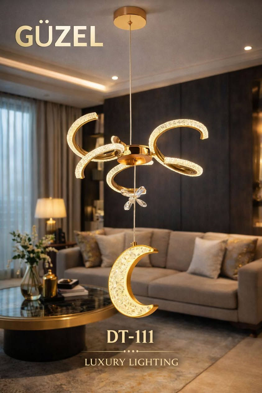 ✨ وصل حديثًا إلى مجمع الرطبة التجاري ✨

ثريا مودرن فاخرة (DT-101) بتصميم راقي يضيف لمسة فخامة لمنزلك 💎
إضاءة LED قوية وناعمة بنفس الوقت مع توفير بالطاقة ⚡

✔️ تصميم عصري أنيق
✔️ لون ذهبي فاخر
✔️ إضاءة متعددة (دافئ / أبيض / ثلاثي)
✔️ مناسب للصالات وغرف الجلوس

📍 العنوان: الأنبار _ الرطبة 

مجمع الرطبة التجاري – 

📦 توصيل متوفر إلى جميع المحافظات
📞 للحجز والاستفسار: ***********

🔥 سارع بالحجز – الكمية محدودة 🔥
