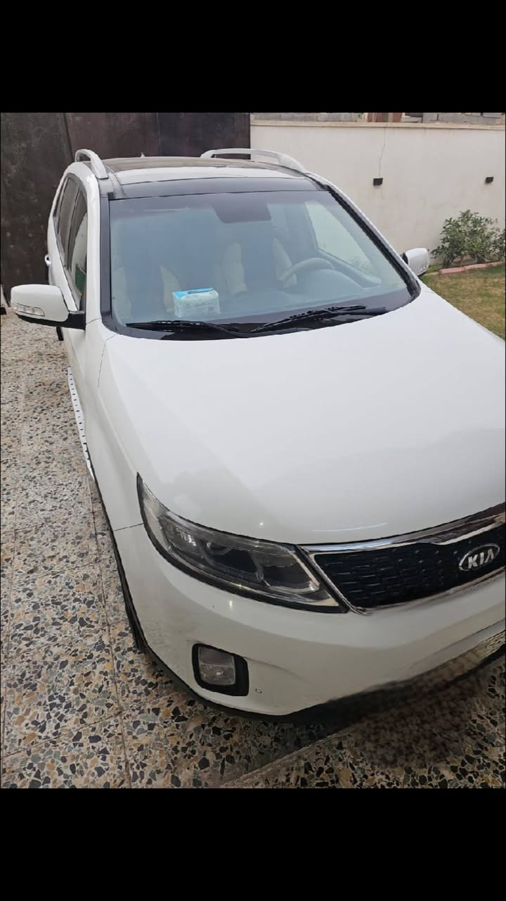 كيا سورينتو 2015 وارد خليجي للبيع
الرقم : بغداد
اللون: أبيض
المحرك: V6 – 6 سلندر
عدد الركاب: 7 ركاب
فتحة سقف بانوراما
مكفوله كفاله عامه 
مكينة وكير مكفولات شرط الفحص
بدون ضربات
بدون صبغ أو تبديل
تحكمات ستيرن
مثبت سرعة
نظام ECO اقتصادي
نظام مانع الانزلاق. 
كاميرا خلفية
إشارات بالمرايا
إضاءة أمامية زنون
كشنات جلد
تبريد 3 قطع ثلج
صدر أمامي جديد بالكامل
منظومة بلكات ونوزلات جديدة
السيارة نظيفة جداً وجاهزة للاستخدام.
السعر : (19.500) $
للاستفسار الاتصال ع الرقم : (***********)
مكان السياره الفلوجه .
