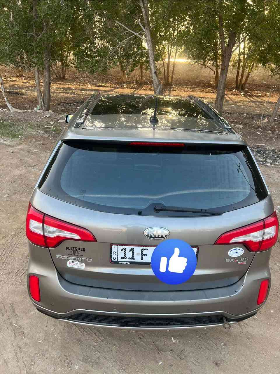 كيا سورنتو 2014
رقم بغداد جديد مع هزة جديدة

فول مواصفات SXL

محرك 3300 GDI ستة سلندر

٥ راكب

سقف بانوراما فتحة سقف

بردة كهربائي

بصمة مع ترحيب دخول

مري شفط 

كشنات كهرباء

تدفئة تبرد كشانات امامية

تدفئة كشنات خلفية

قطعتين تبريد

مقاعد جلد 

شاشة سستم صوت Bose 

كاميرا خلفية 

وبعد باقي المواصفات المعروفة بفئة SXL 

السيارة ماشية 131 الف ميل سيارة نظيفة

حادث السيارة جاملغ وبنيد موجودة صور الحادث ورقم شاصي راسلني على الخاص او واتساب 

للاستفسار او التواصل : *********** 

مكاني بابل المسيب 

السعر المطلوب : 15,700$ يعني 157 ورقة وبيها مجال بسيط

