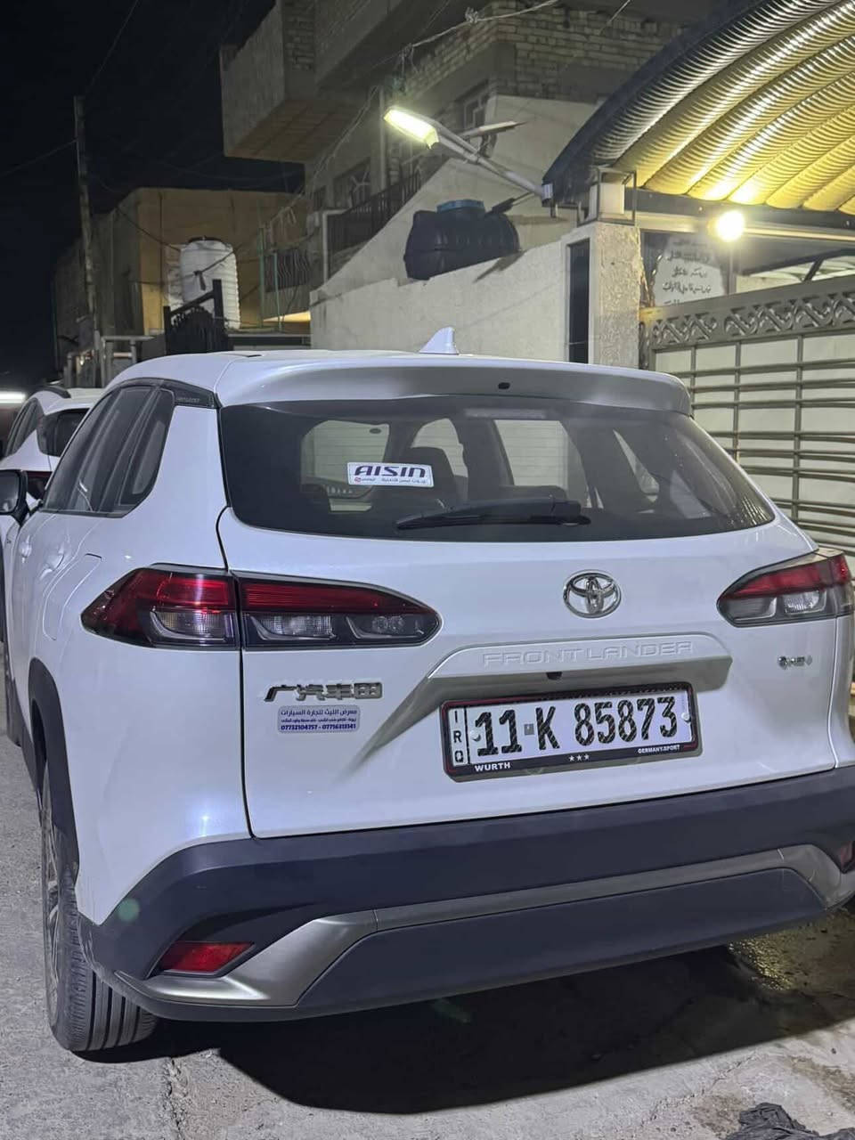 السلام عليكم 
فرونت لاندر موديل 2025 ماشية 21 الف رقم بغداد 
سيارة مكفولة وملاحظات بسيطة جداً موضحها بالصور السيارة بحالة الوكالة 
مكان السيارة بغداد الزعفرانية 
الاتصال *********** 

مواصفات السيارة 

السيارة اعلى فئه s 

❗️اختلافها عن الفئات الاخرى اللايت و البك لايت واطارات الدعاميات وشكل الويل كب والانارة المحيطية الداخلية ❗️

✨ أهم المواصفات:

محرك 2000 هايبرد🚗

• لايت زينون وعدسات LED عدد 4

• بك لايت LED

• ويل كب كروم أسود

• مقاعد جلد أصلي + مقعد كهرباء بثلاث وضعيات

• إنارة محيطية داخلية

• شاشة وسطية + كامرة خلفية

• بصمة ودخول ذكي

• فتحة سقف سلايد روف

• سبويلر قمارة

• بلوجكتر زينون

• تحكم مقود جانبين

• رادار + تحديد مسار

• هاند برك كهرباء + أوتو هولد

• درايف مود + مانع انزلاق

سياره جاهزه من كلشي ع ايدي شرط الفحص
السعر186
