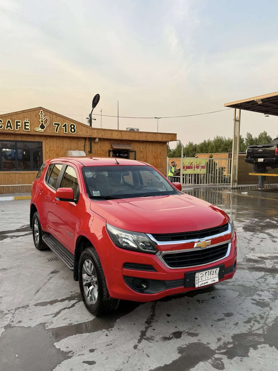 شوفلريت تريل بلايزر
٧ راكب  مكينة ٣٦٠٠
٢٠١٨ وكالة المنصور 
ماشية ٨٢ الف 
بدون حادث او صبغ
 مكانه بغداد زيونه
السعر : 182 ورقه
***********
