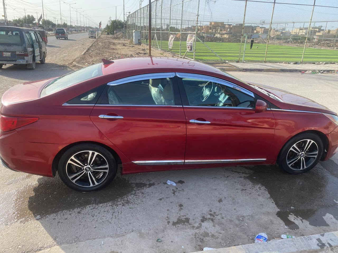 السلام عليكم سوناتا للبيع 2011
سياره خير من الله مكينه كير تخم تاير تبريد تدفئه خير من الله 

بيها طخه بل صندوك بدون دواخل سياره كلش حلوه 

بيها مكانات صبغ اثر شخوط ابيع حزام 

السعر 97 

رقم الهاتف ***********

مكاني بغداد
