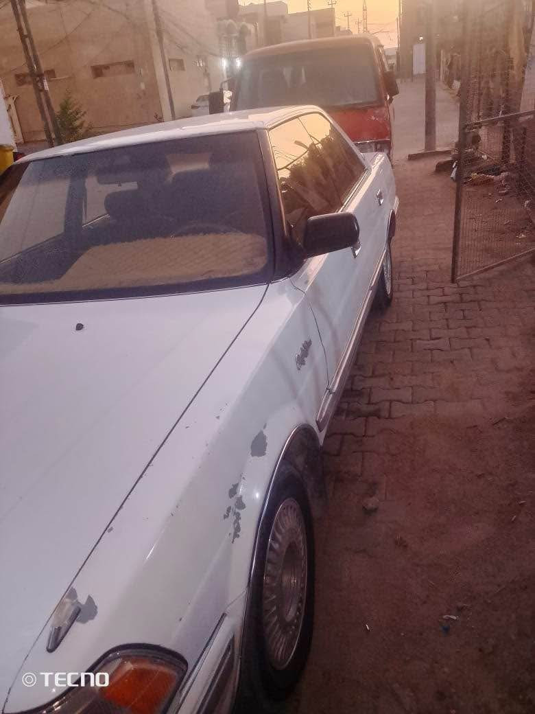 • نوع السيارة: هارتوف (Hardtop).
• الموديل: 1989.
• اللون: أبيض ملكي.
• المحرك: ونجي (المرغوب)، كير ومكينة مكفولات وبحالة ممتازة.
• الرقم: نجف دولي، السنوية باسمي (تحويل ثاني يوم مباشر).
• حالة البدي: السيارة مكفولة من "الگصة" والضربة القوية، بيها فقط تلقيطات صبغ بسيطة للجمالية.
• العنوان: النجف الأشرف.
ملاحظة: السيارة "خير من الله" وجاهزة من كلشي، والي يدور نظيف ومحرك قوي لا تفوته.
السعر: 45 ورقة ($4,500) وبيها مجال بسيط للشراي المعتني.
للاستفسار:
يرجى المراسلة على الخاص أو الاتصال على الرقم:
📞 *********** النجف, العراق
