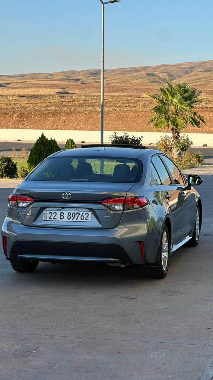 تويوتا كورولا موديل 2022 LE  بلس فول مواصفات 
حادثها سطحي بوند مصبوغ و ثلاث اصابع جاملغ جهه السائق السياره حيل نظيفة شرط بدون دواخل 
مواصفاتها 
بصمة 
فتحه سقف ( سلايت ) 
ويل كب
تحكمات ستيرن 
نقط عمياء 
رادارات 
تثبيت سرعة 
تثبيت مسار 
تدفئة كشنات 
تدفئة ستيرن 
شحن واير ليس 
هاندبريك بصمة 
اوتو هولد 
تدفئة ماسحات 
اضاءة عالي ناصي اوتو 
بيها ايربك ستيرن مرجع و برده 
السياره ماشيه 75 الف كيلو
للإستفسار عن السعر الإتصال على 
***********
***********
مكان السيارة بعشيقة دهل اوران, واسط
