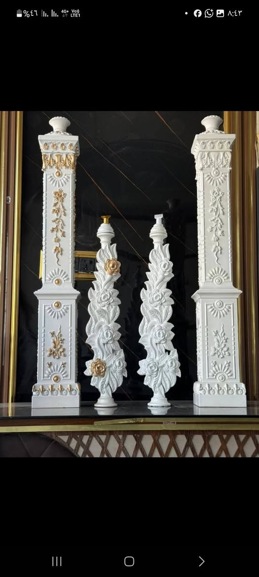 ⚠️🔥 عروض خاصة 💯 تخفيضات محدودة 🔥⚠️
🌟 عرانيص المحجرات الملكية 🌟
🏆 جودة عالية وفخامة تدوم للسنين ✨
#عرانيص_ملكية
#محجرات_فاخرة
#بلاستيك_ABS
#ديكورات_راقية
🔹 النوع: PVC عظم عاج 🤍
🔹 جميع الموديلات متوفرة 🎨
🔹 جميع الألوان حسب الطلب 🌈
🔹 الوزن: 4 كغم ⚖️
🔹 الارتفاع: 1 متر مع القبضة 📏
🔹 القبضة: ألمنيوم دائرية ✨
🔹 مدة الإنجاز: يوم واحد فقط ⏱️🔥
✨ ليش تختارنا؟
✔️ دقة عالية بالتفاصيل 🎯
✔️ تثبيت وأمان 100% 🔒
✔️ تشطيب نظيف بدون عيوب 👌
✔️ تنفيذ حسب قياس درج بيتك بالضبط 📐
✔️ التزام كامل بالوقت ⏳
✔️ إشراف هندسي 🏗️
✔️ تنظيف بعد انتهاء العمل 🧼
✔️ صيانة وضمان حقيقي ✅
💎 قطعة فنية تعيش لسنين وتبقى عنوان فخامة ببيتك 🏡✨
💰 الأسعار:
▪️ سعر العرنوص: 18 ألف دينار 💵
▪️ الدنكة الرئيسية: 85 ألف دينار 💰
▪️ الجام المقطع لدرج الدور: 65 ألف دينار للمتر 📏
▪️ الجام المقطع لدرج العدل: 60 ألف دينار للمتر 📐
🚚 نعمل في جميع المحافظات الحبيبة 🇮🇶
🚛 خدمة توصيل مواد عرانيص إلى جميع المحافظات
📞 للحجز والاستفسار: *********** ☎️
🔥 احجز اليوم وخلي درج بيتك يصير تحفة فنية تليق بذوقك 👑✨ يوجد لدينا عرانيص بكميات كبيره  بجمله ل اصحاب المحلات ولااصحاب المهن
