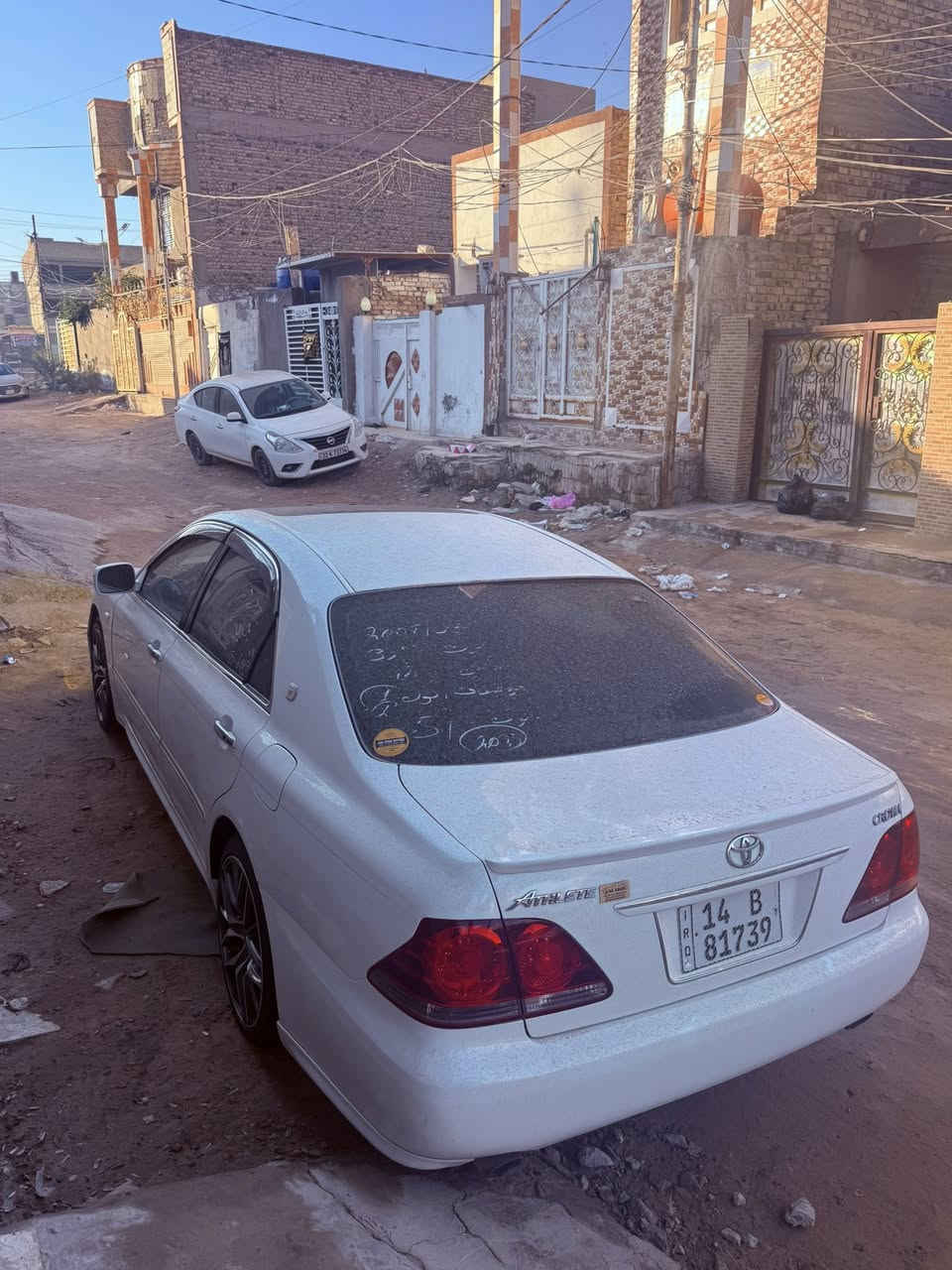 سلام عليكم
للبيع تيوتا كراون شاهينة 2006 بصمة رصاصي شاصي 184✈️

سيارة جديدة كارتون دخول جديد مزايدة ثاني اداورلك رقم بصرة انكليزي شرط المداور بكل المحافظات سنوية لغاية 2030

الموصفات👇🏻

فول كرستال اصل 

فتحة سقف 

حجل كامل رياضي اصل

 لايت 3 قطع دوار

داخل جلد اسود

كشنات تدفئة تبريد 

تبريد قطعتين

حساسات امامي خلفي 

كامرة خلفية

خريطة ملاحة

تخم تاير ويل رياضي بل كارتون 

عتب علامة كراون

أربع كشنات كهرباء

مري كهرباء

والسيارة معايزة ولا برغي جديدة معنة الكلمة

والسيارة بالوقع أجمل من صور

العنوان النجف الأشرف 

السعر 190 وبيها مجال 

***********
