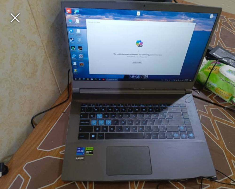 لابتوب msi
ستعمال سبوع 

Core i7 13620H
Ram 16
Gpu RTX4050 
سعر  مليون 
تواصل مع هاذا رقم ***********
