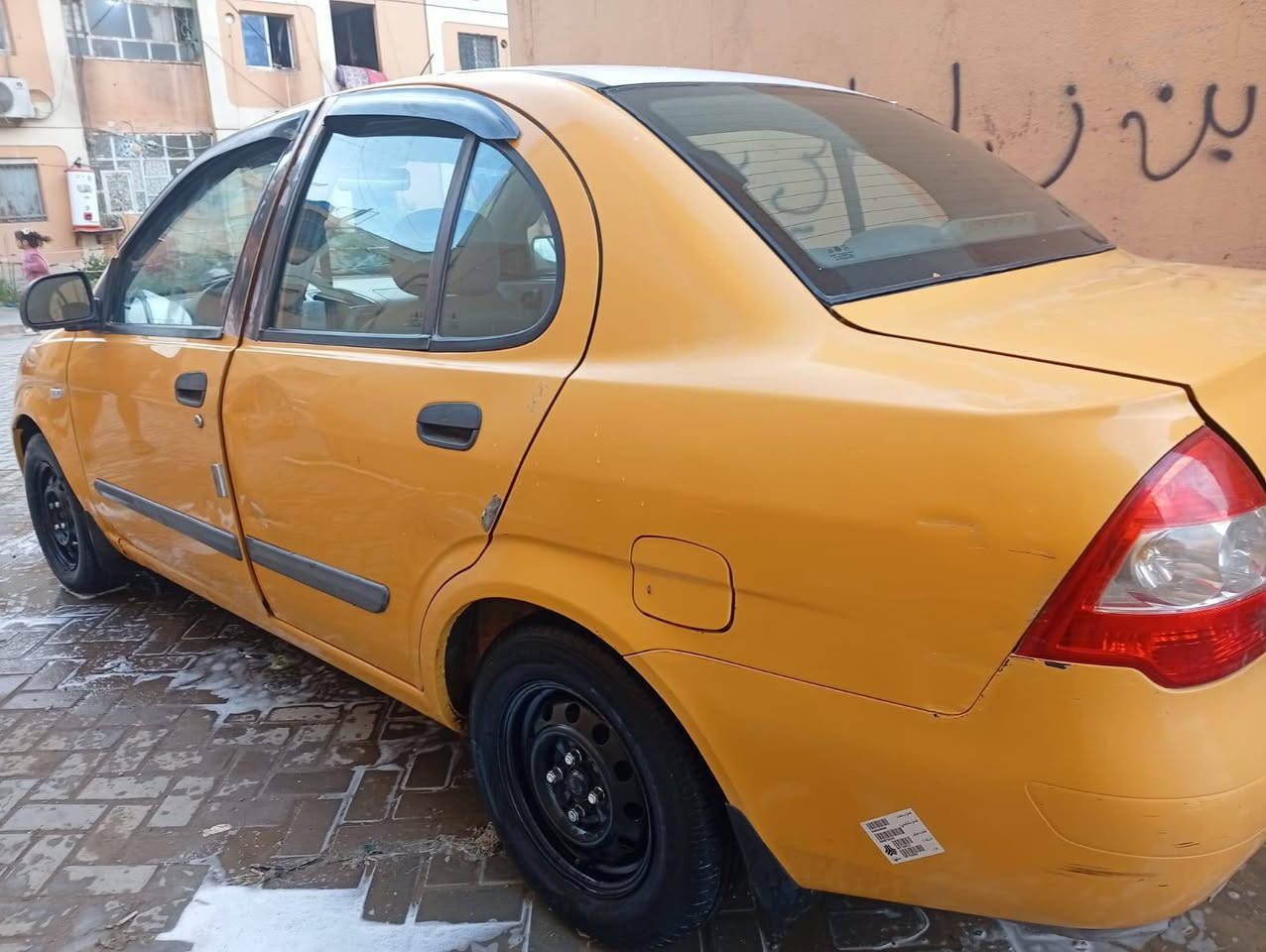 السلام عليكم طيبه للبيع 2015 رقم بغداد كير ومحرك مقفولات زوج تاير جديد صدر أمامي خلفي طخه باب الخلفي السعر 35  العنوان بغداد مدينة الصدر *********** مكلف بالنشر
