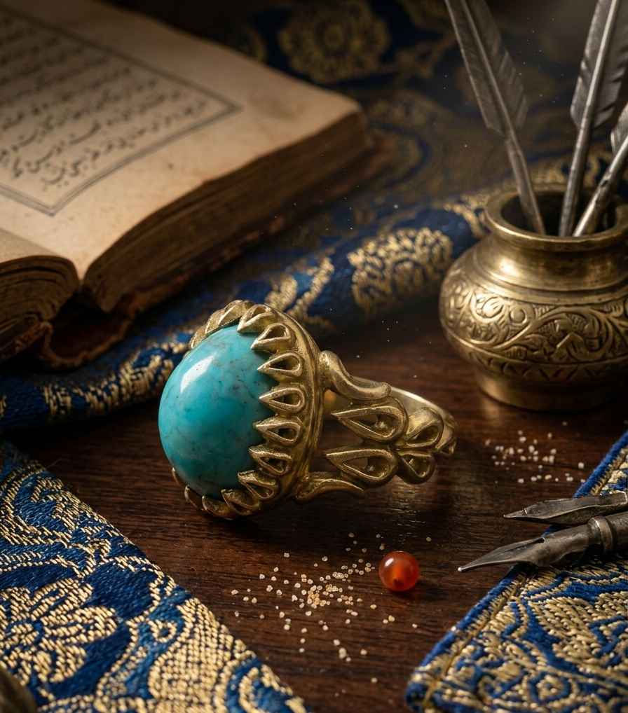 خاتم نحاس متوج بحجر الفيروزج النيشابوري الطبيعي قياس الخاتم ٢٤ قابل للتصغير والتكبير بغداد, العراق


**إذا كنت صاحب هذا الإعلان وتريد حذفه لأي سبب، رجاءا أرسل رسالة إلى الدعم الفني**