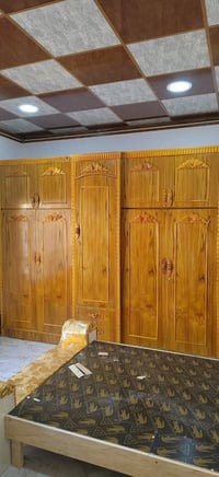 غرفه خشب عراقي • جديده • فيها مجال