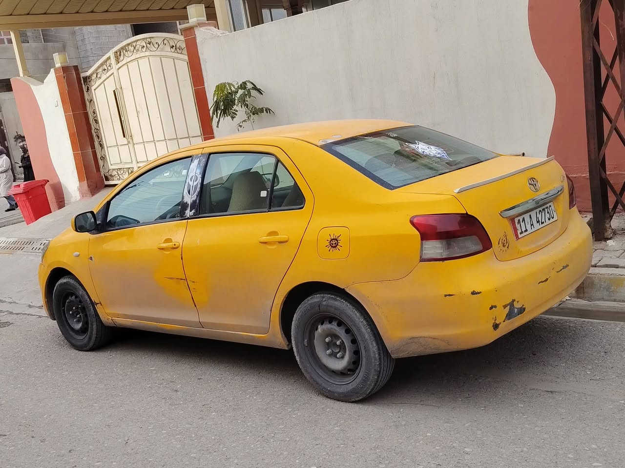 للبيع يارس خليجي 2008 بي خيط بخار  و بي بطاقة بانزين سياره بسمي تحويل شرط إلي يريدها خلي يتصل مكاني كركوك حي الأسرى يم جامع العدل ***********
