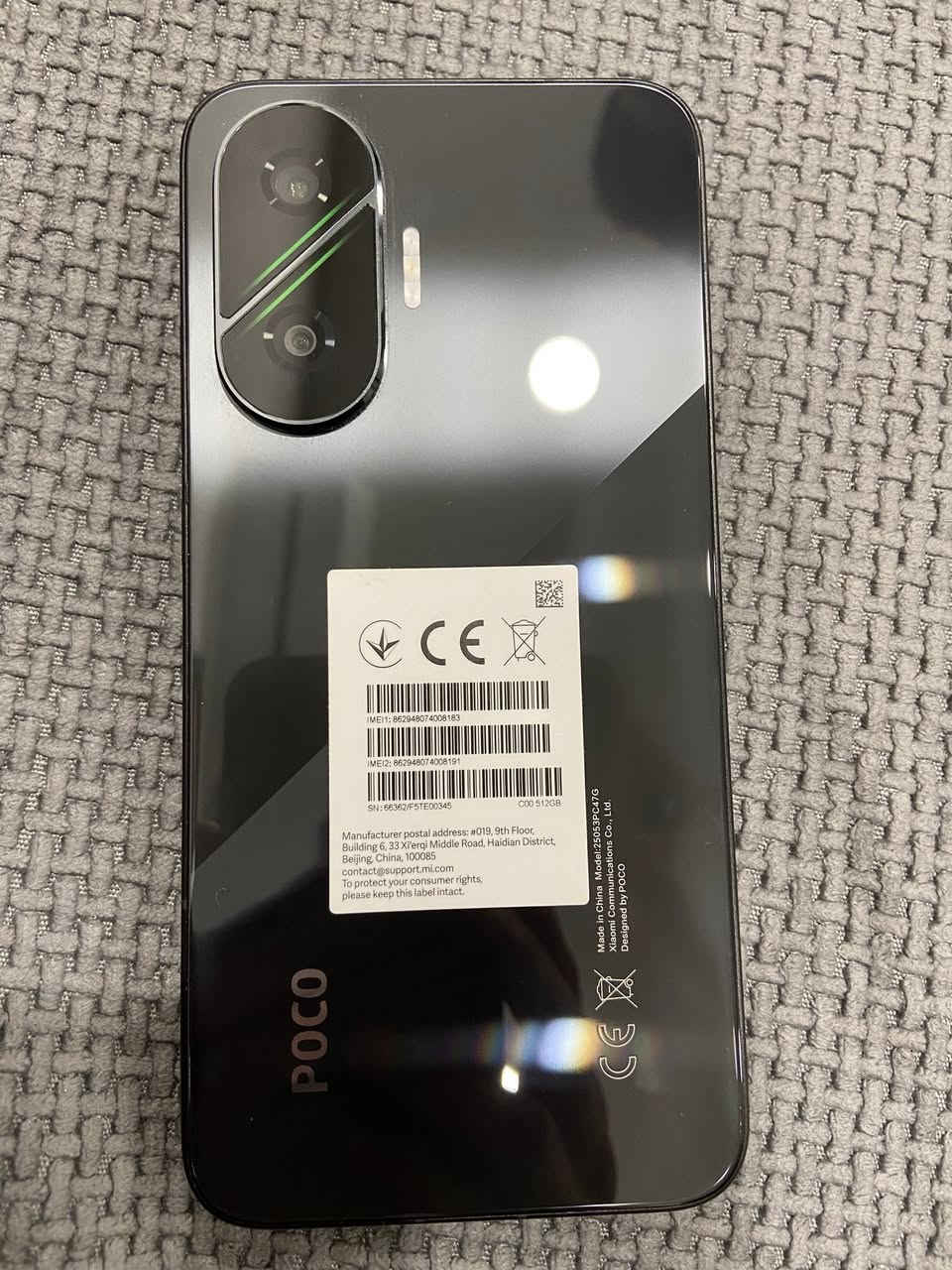 بوكو f 7 
الذاكرة 512 
بطارية 97 
الدورات 271 
مع الباكيت مالته 
السعر 500 قفل


**إذا كنت صاحب هذا الإعلان وتريد حذفه لأي سبب، رجاءا أرسل رسالة إلى الدعم الفني**