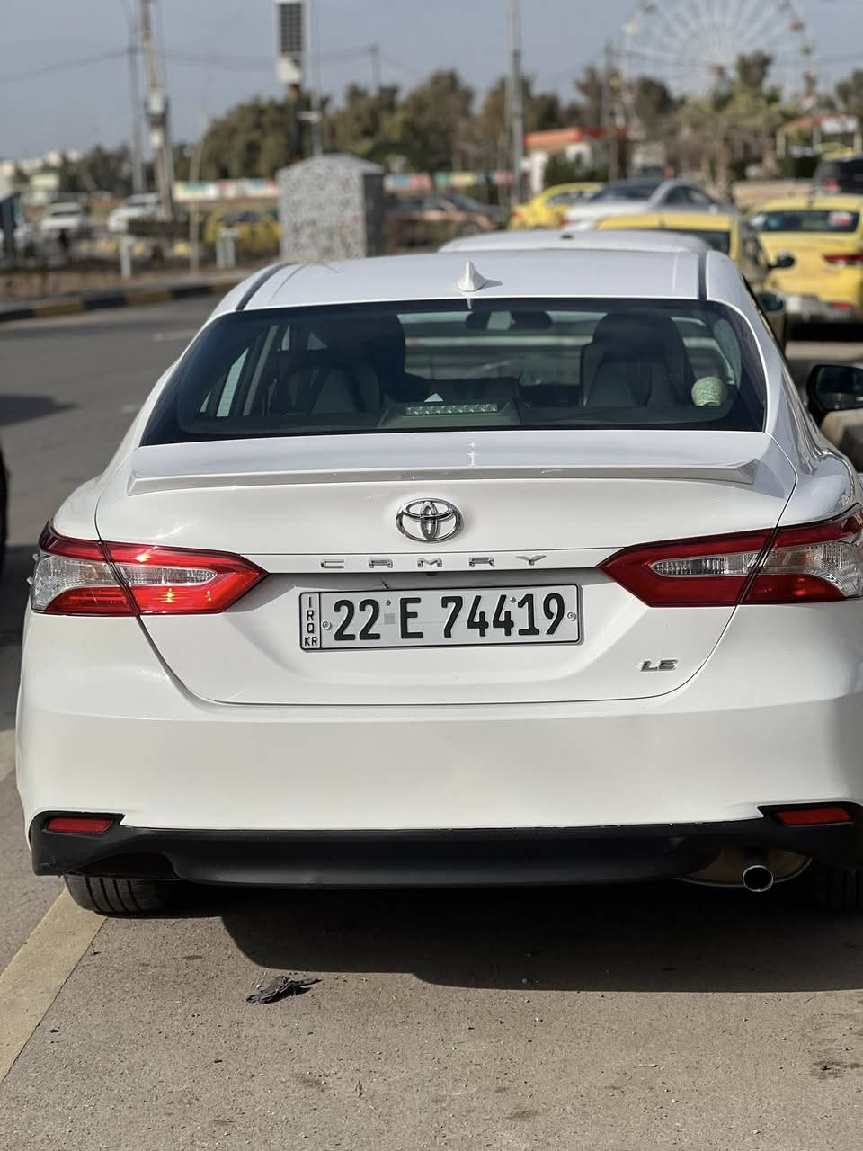 كامري 2020
صبغ جاملغ خلفي فقط ماشية 86 
السعر 192
***********
