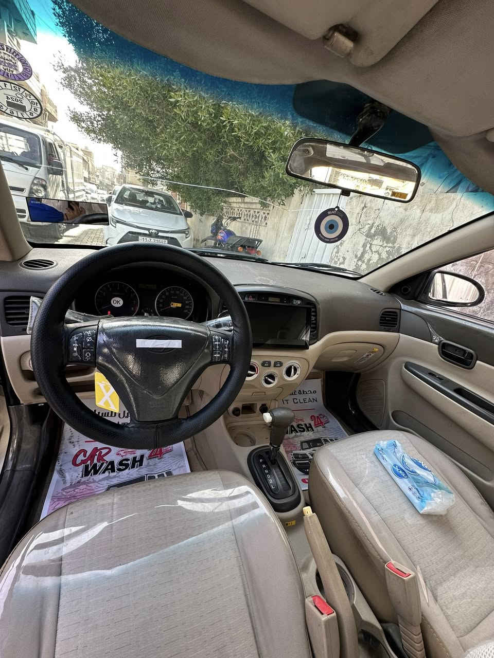 السلام عليكم 

اكسنت موديل2010 خليجي 

مصبوغه عام بدون دواخل اثر جراد 

سياره كامله مدوشمه  تبريد شغال مكينه 1600 

مكاني الاعضميه 

السعر 86 وبيها مجال 

***********
