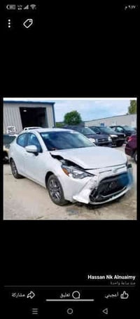 تويوتا يارس موديل 2019 فول السياره نظافه ميه بالميه بدون صبغ وبدون تبد...