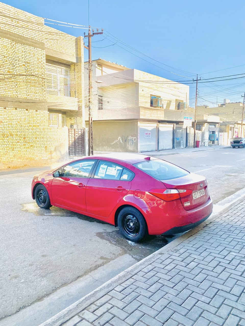 كيا فورتي  موديل2016 كير ATM وارد امريكي صور الحادث بالمنشور  بدون لغد ولا شاصي ولا حوض  ماشيه 116الف حقيقي
مكينة گير حدادية تبريد على الفحص
حجم المحرك1800  دوش المرغوب لا تبخير ولا تنقيص
رادار امامي رادار جانبي رادار خلفي
تحكم ستيرن
شاشة 
كامره دواره 
تدفئه تبريد 
لايتات زنون
لد امامي خلفي 
مكان السيارة بغداد الرصافه 
رقم بغداد  دولي بسمي تحويل ثاني يوم  مصفره وغرامات 
أي استفسار  ***********
