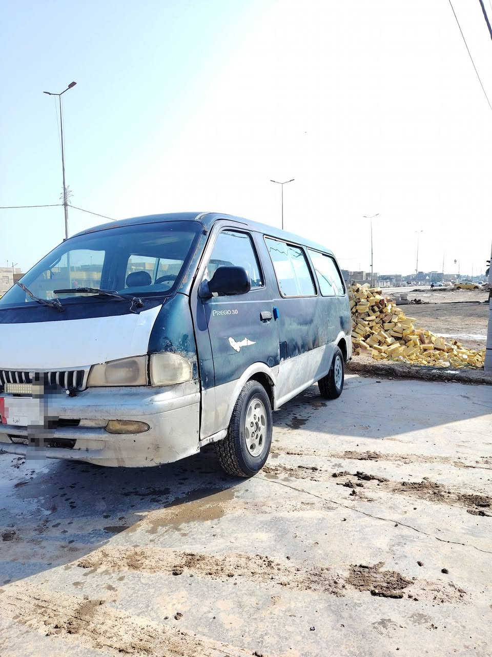 السلام عليكم
بريجو موديل 96. مكينه بيه بخار كير جديد
حداديه ومشط وبور كله جديد
كهربائيات جاهزه ماطور ماسحات جديد.
تخم تاير سياره مسمكره مابيه خياس
شواصي مابيهن خياس معمرات

رقم بصره الماني مشروع وطني سنويه جديده 2028 مصفره هيئه ومرور تحويل ثاني يوم
مكان سياره ديوانيه

الاتصال***********

السعر 28 وبيه مجال مكلف بالنشر اتصل ع رقم
