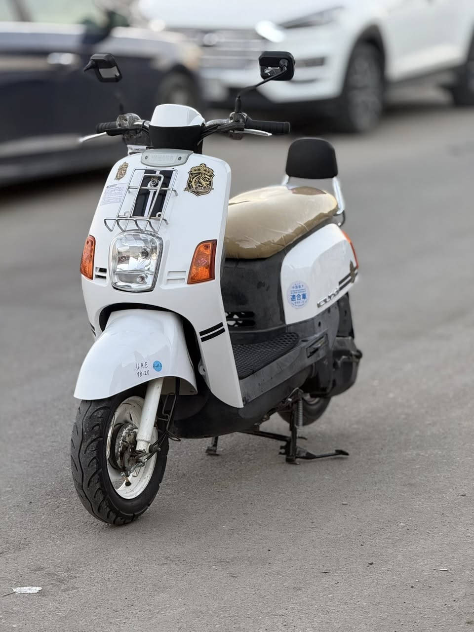 سلام عليكم دراجه ماكس بوليس
بلاديه ختم واحد مكينه بلاديه
سلف وهندر كهربائيات كله شغال 
جيب فيتر وتعال الفحص 
مكاني بغداد مدينه الصدر 
الاستفسار ***********
