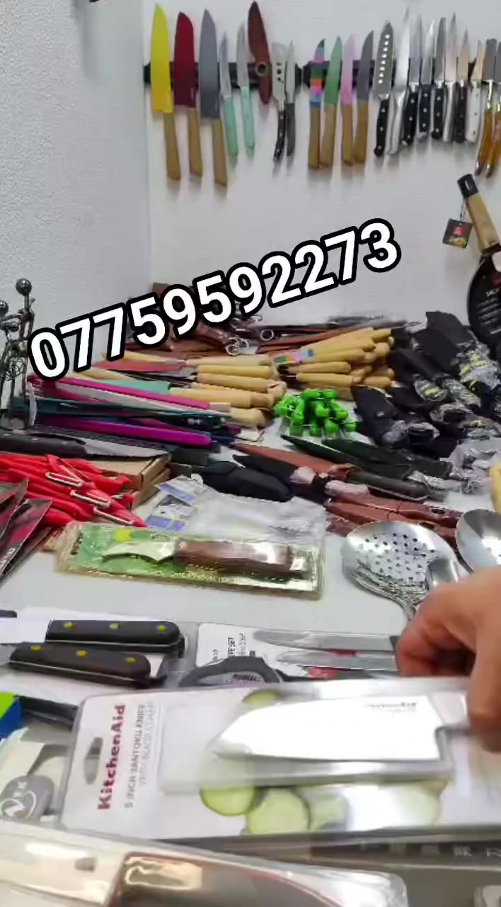 السلام عليكم 
سكين باله ماركه يابانية 
جدا ممتاز قياس وسط
سعر القطعة ب 10.000 الاف دينار 
للحجز مراسله الصفحه واتساب أو الاتصال 
يوجد توصيل بغداد وجميع المحافظات 
 #بغداد #اربيل #كركوك #العراق #سليمانيه #مطابخ #ادوات #الماسه #موادبناء #ادوات_المطبخ #للفرفوري #البصرة #كربلاء #طيور #مطاعم #انشائية #منزليه #ادوات_المطبخ_الكهربائية #النجف #تخييم_بر #الجميع #منزلك #مول_زيونه_الطابق_الارضي #مول_المنصور


**إذا كنت صاحب هذا الإعلان وتريد حذفه لأي سبب، رجاءا أرسل رسالة إلى الدعم الفني**