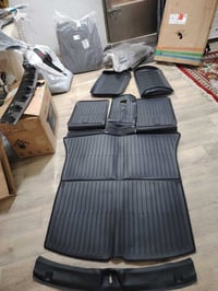 تتوفر لدينا ارضيات تسلا y موديل 2024-2025 طخم ارضيات كامل للسيارة توجد...