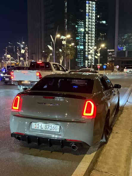 السلام عليكم.
من رخصة الادمن 
كرايسلر s300 هيمي٢٠١٩
لون مميز سمنتي 
فول مواصفات 
فتحه 
رادار 
نقطه عمية
السياره بيها تزويد 
فجوج برمبو الاصلي 
بيها جكات 
السياره معدله 
نصبتها فول 
بيها مكانين بارد السياره 
حادث جاملغ وبنيد امامي جه السايق 
وصبغ باب الامي فقط رش 
بأسمي تحويل ثاني يوم للاستفسار
٢٦٥٠٠ 

***********
